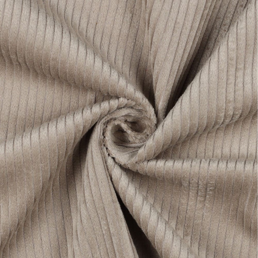 Sand - Washed Cord - Oeko-Tex