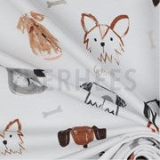 Organic Sweat Digital Dogs - White