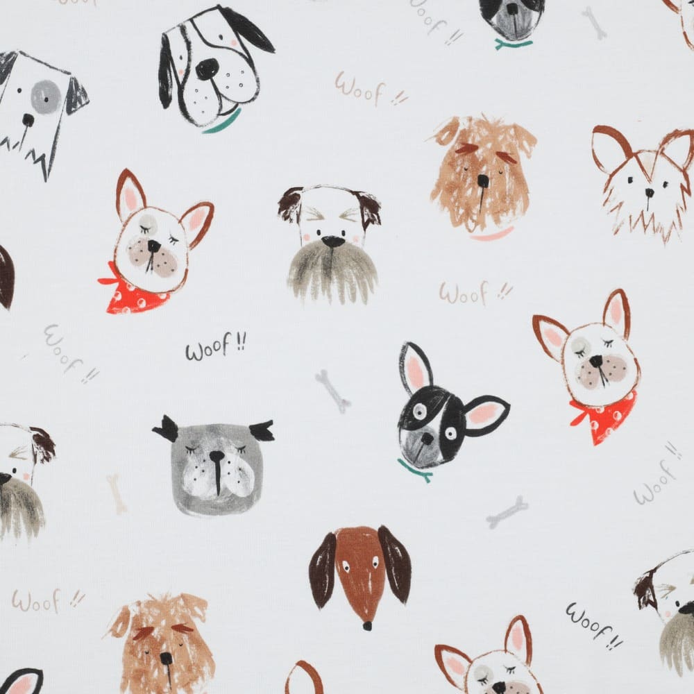 Organic Sweat Digital Dogs - White