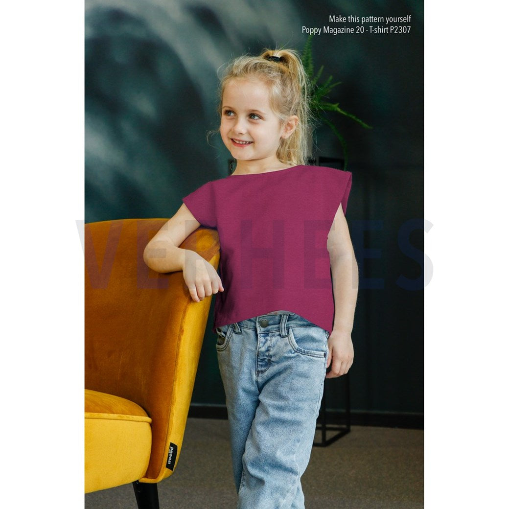 Brick Organic Cotton Jersey