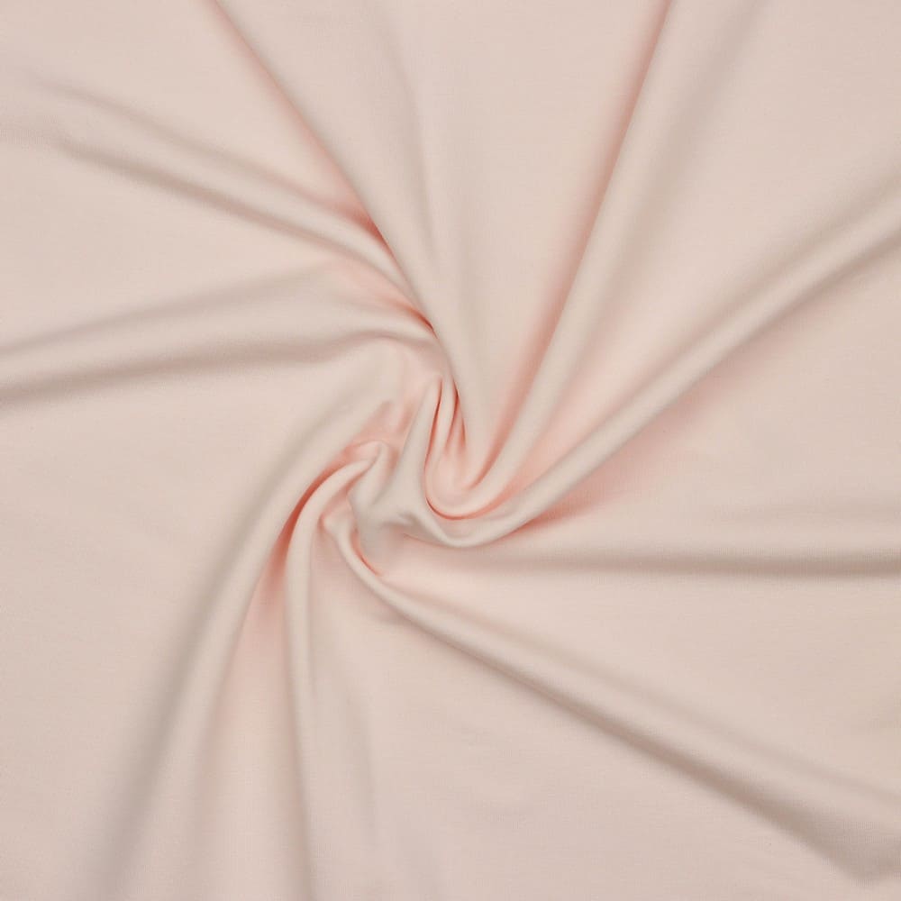 Solid Cotton Oeko-Tex French Terry - Scallop
