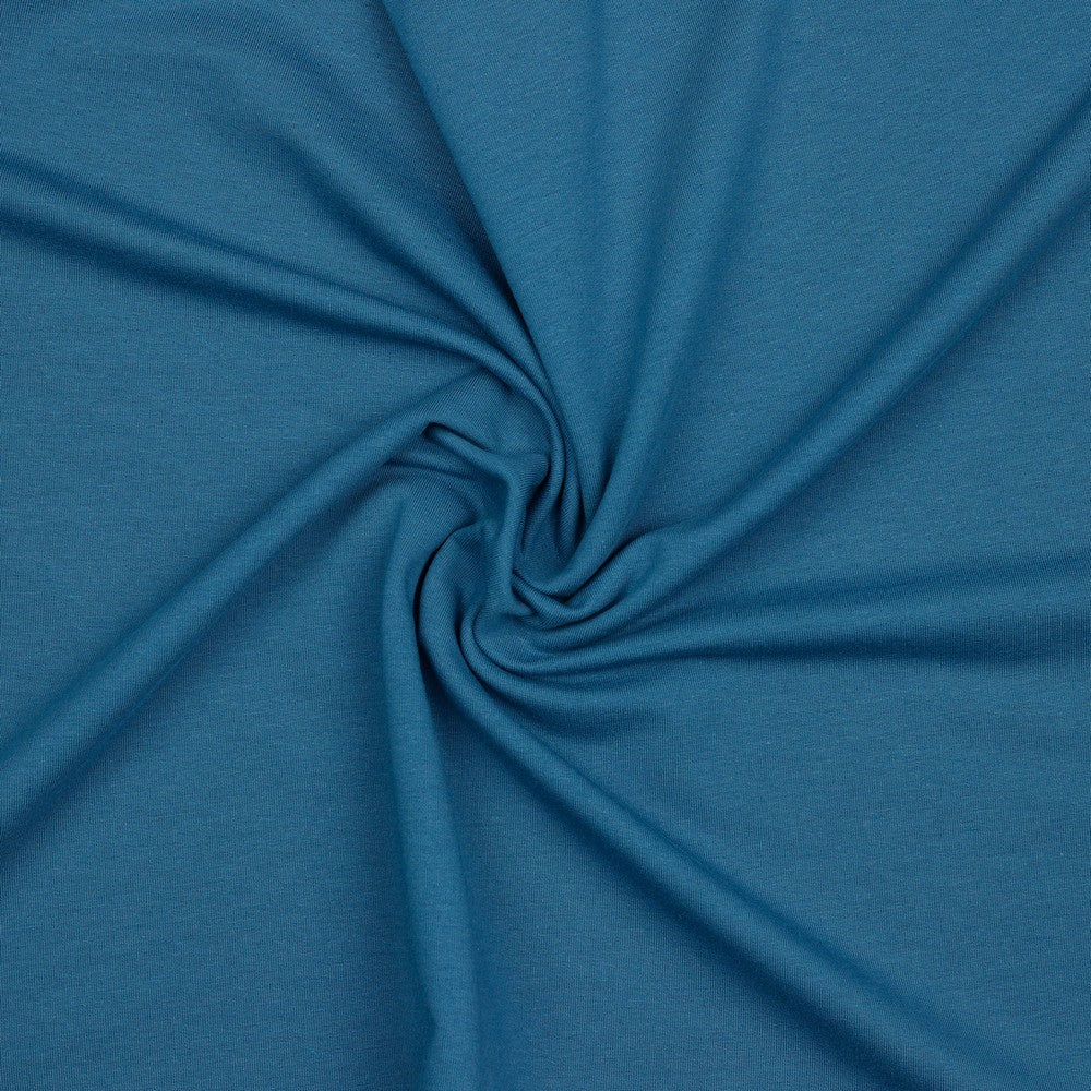 Solid Cotton Oeko-Tex French Terry - Jeans