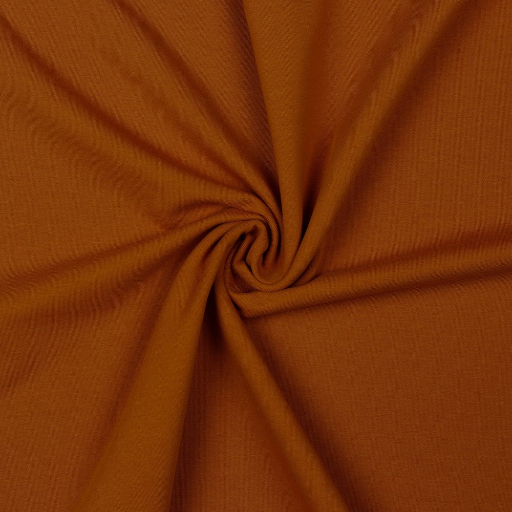Solid Cotton Oeko-Tex French Terry - Spice