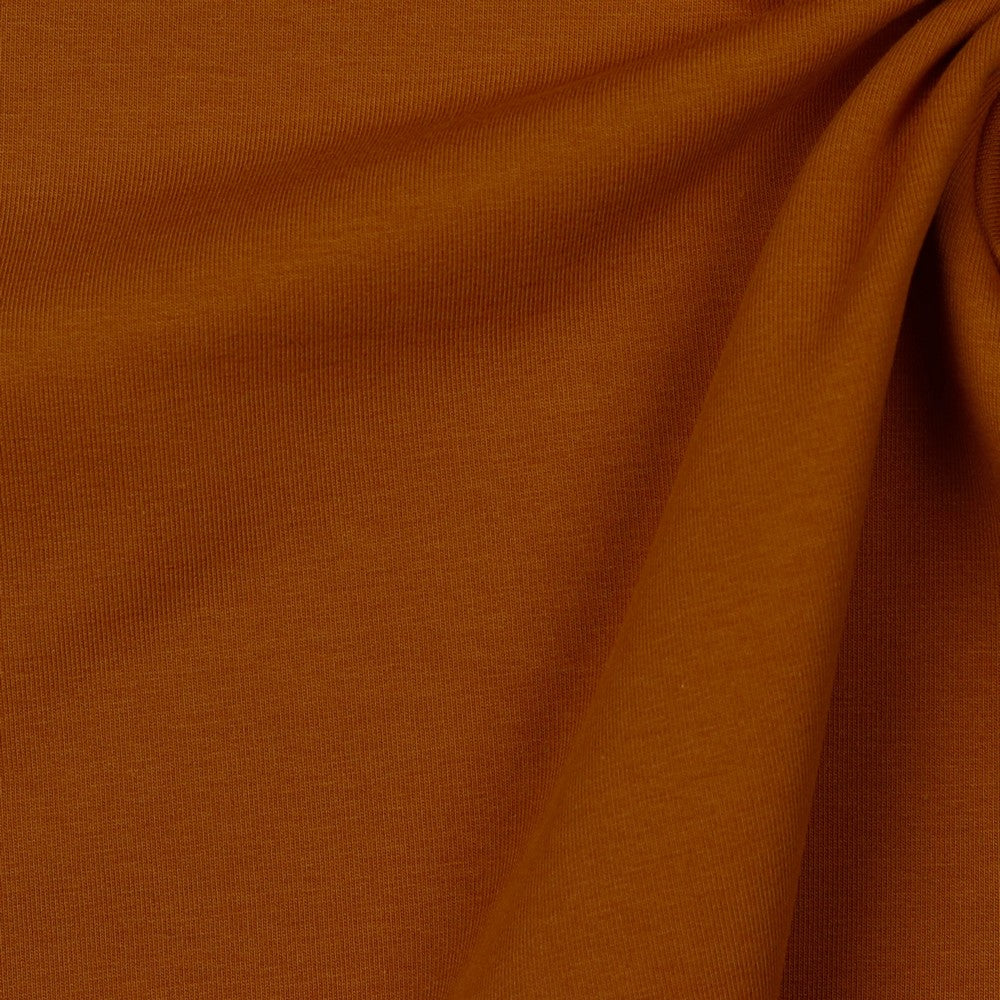 Solid Cotton Oeko-Tex French Terry - Spice