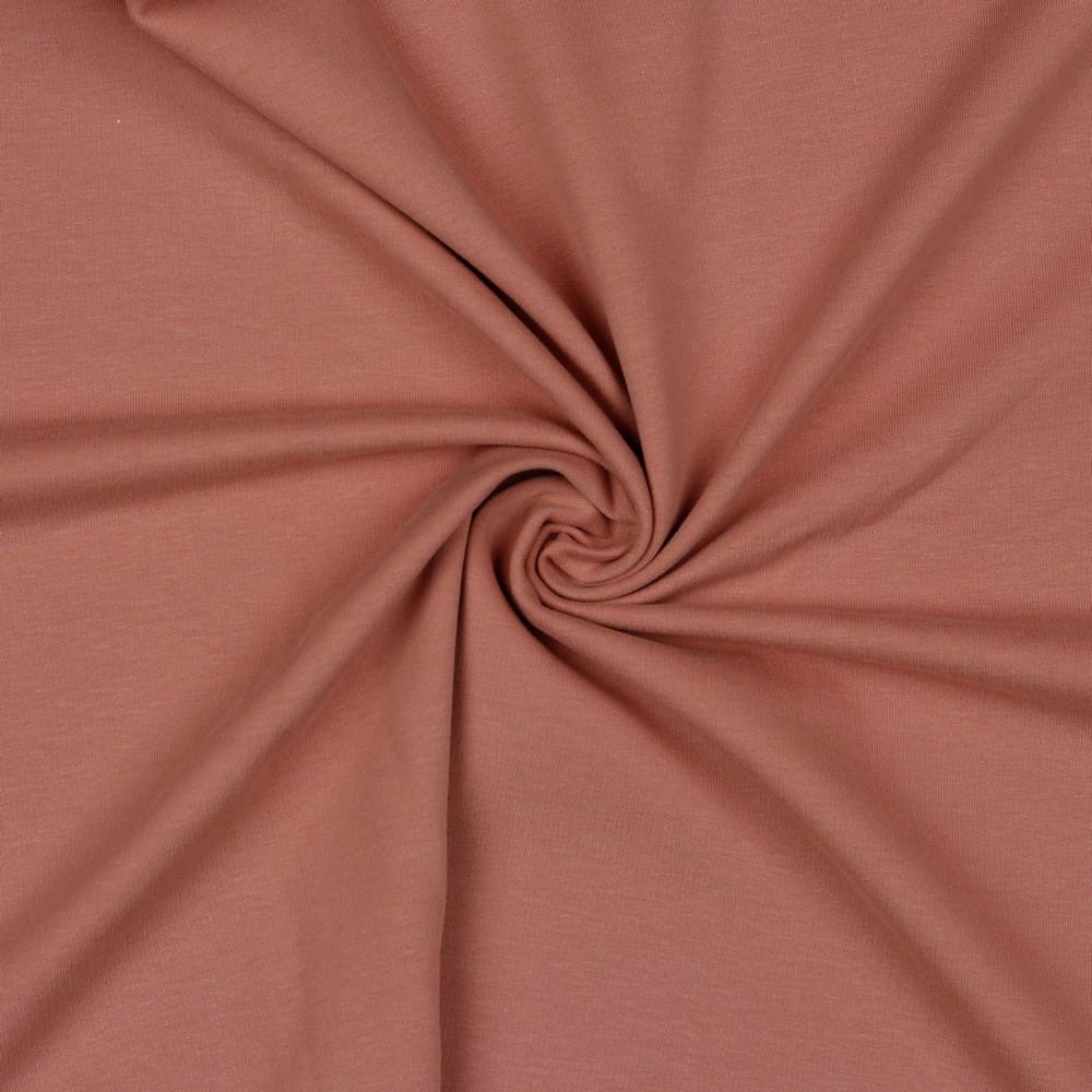 Solid Cotton Oeko-Tex Euro Soft Sweat - Sanguine