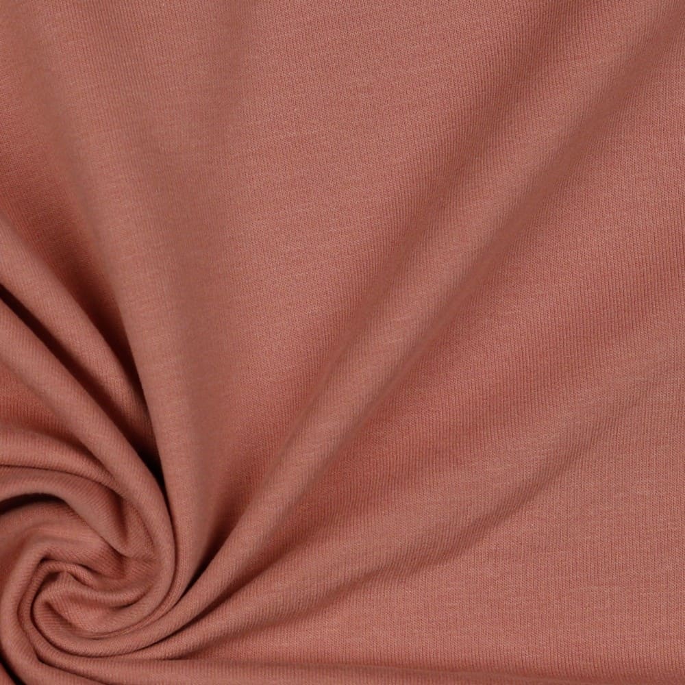 Solid Cotton Oeko-Tex Euro Soft Sweat - Sanguine