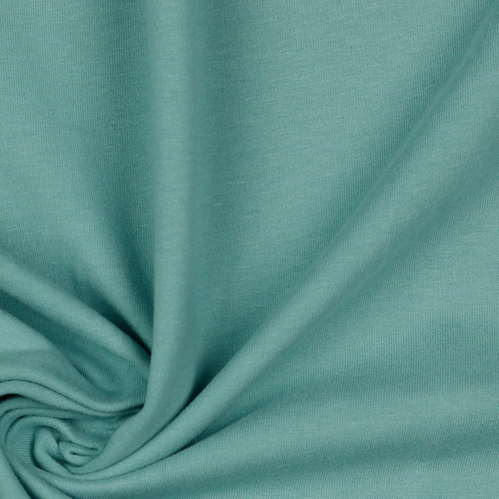 Solid Cotton Oeko-Tex Euro Soft Sweat - Dark Aqua
