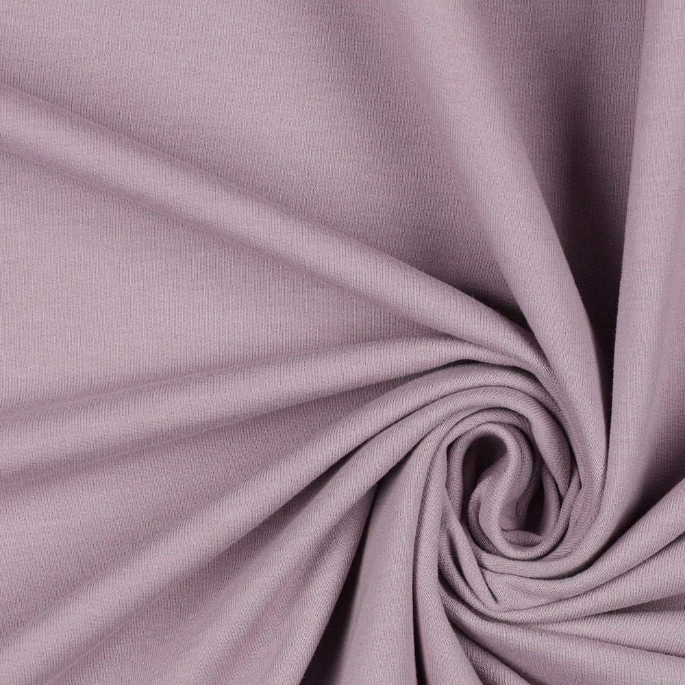 Solid Cotton Oeko-Tex Euro Soft Sweat - Crocus