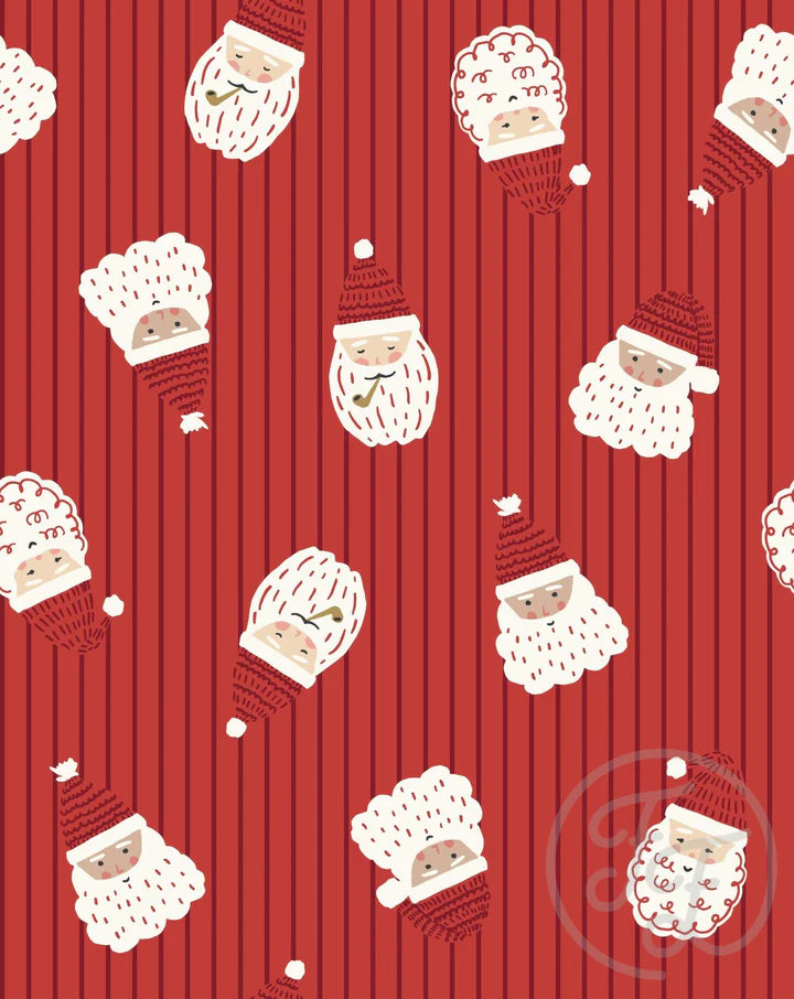 Tossed Santa