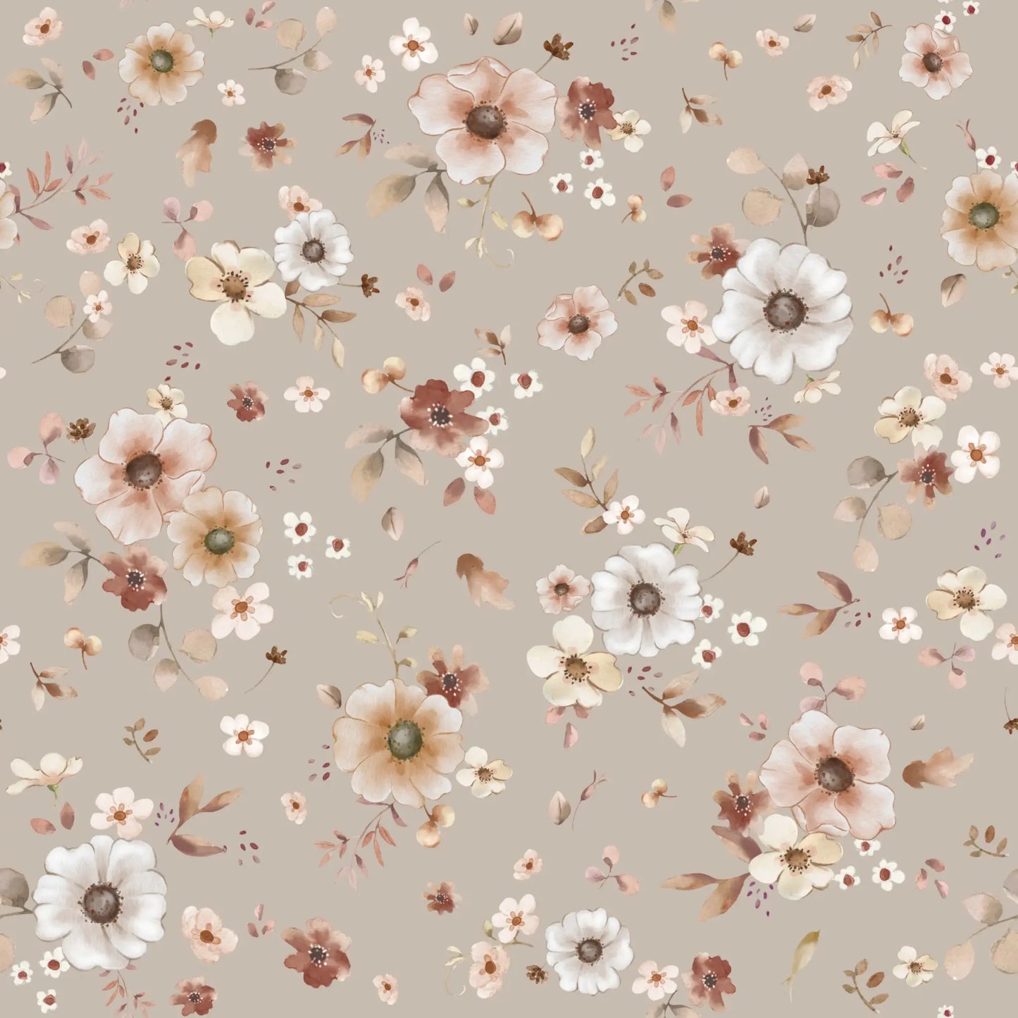 Floral Lena Latte