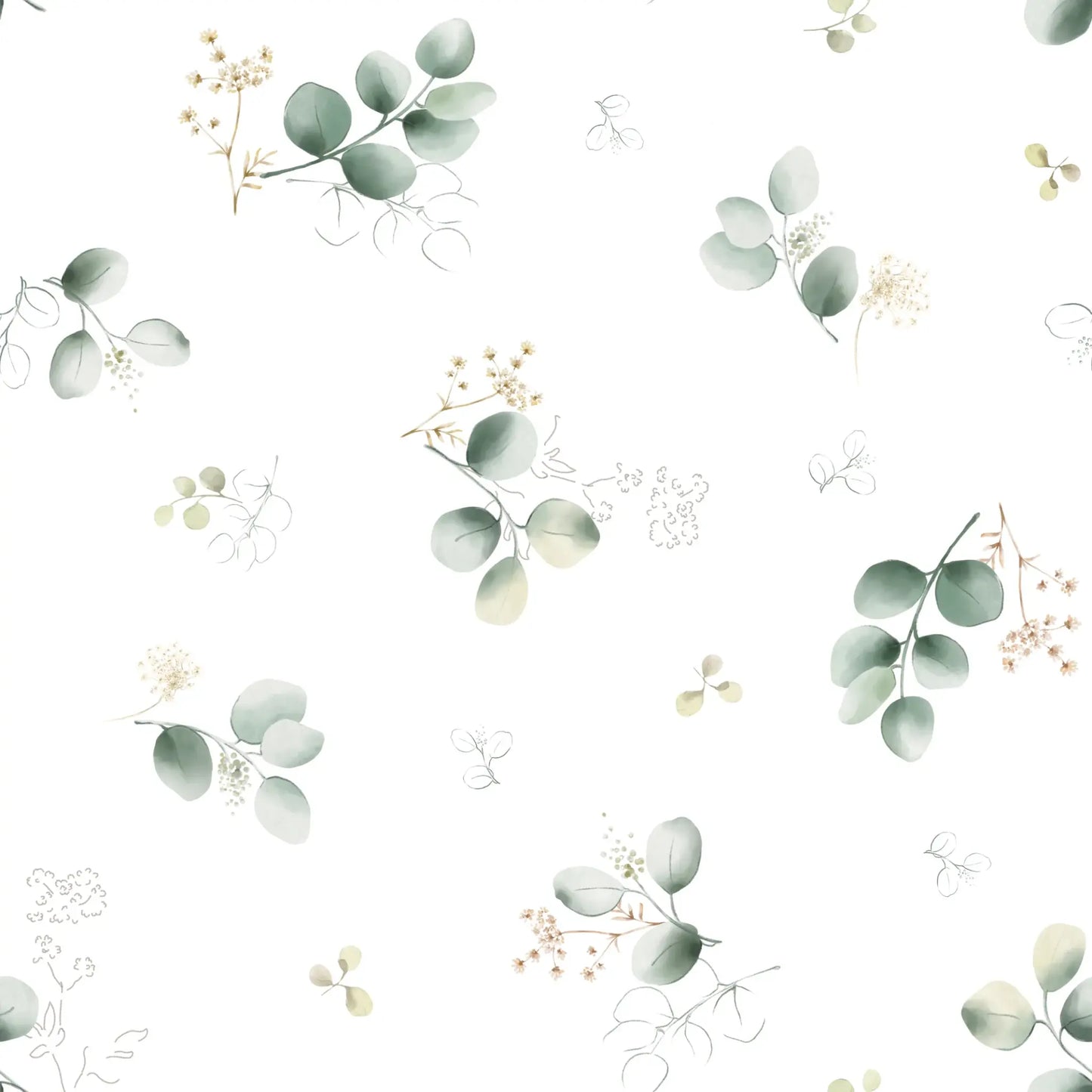 Floral Saga White