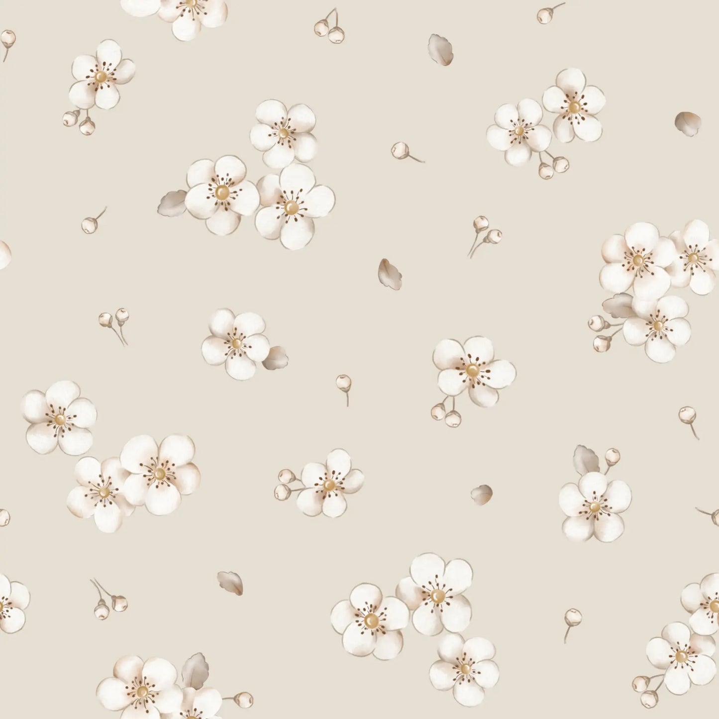 Floral Hilde Ecru