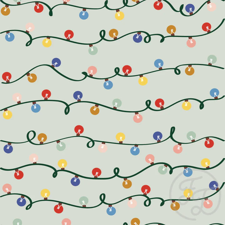 Christmas Lights In Nebula