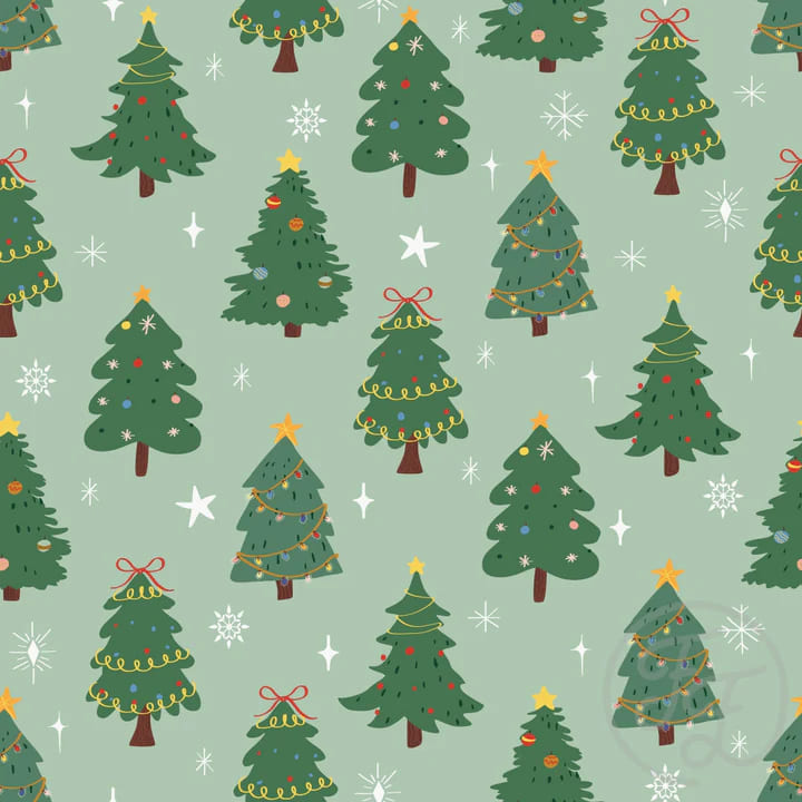 Christmas Trees In Opal