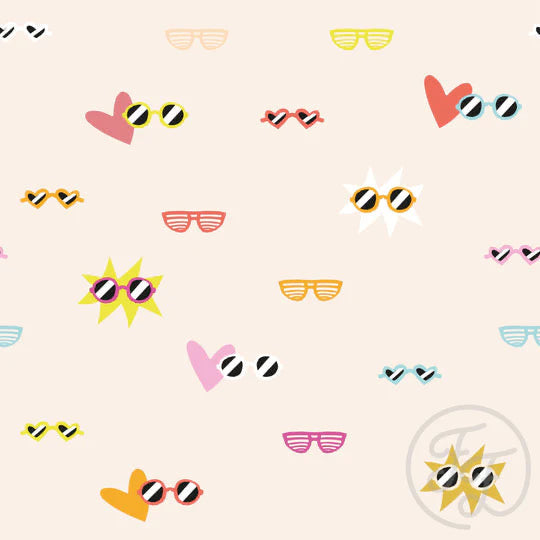 Sunglasses Pink Organic Jersey Knit