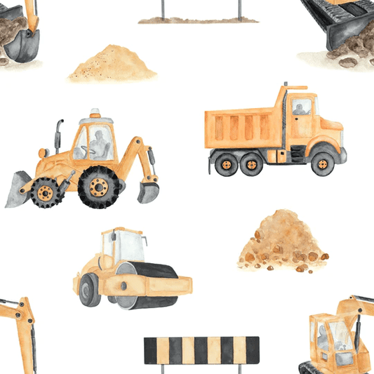 Construction Machinery Organic Jersey Knit