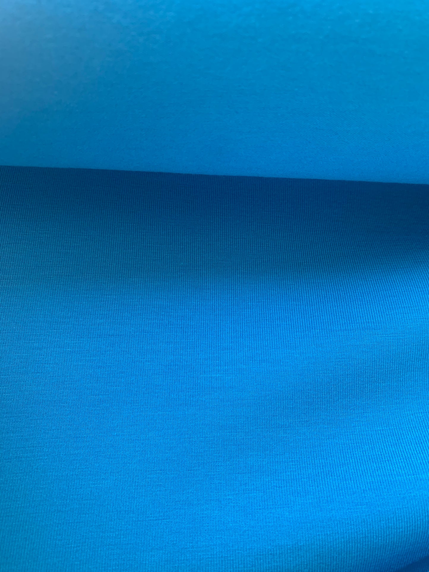 Bamboo French Terry - Caribbean Blue