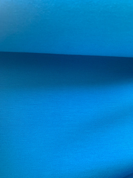 Bamboo French Terry - Caribbean Blue
