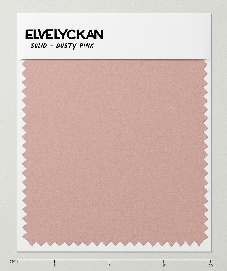 Dusty Pink Organic Rib Knit