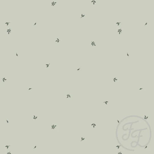 Baby Sage Leaf Organic Jersey Knit