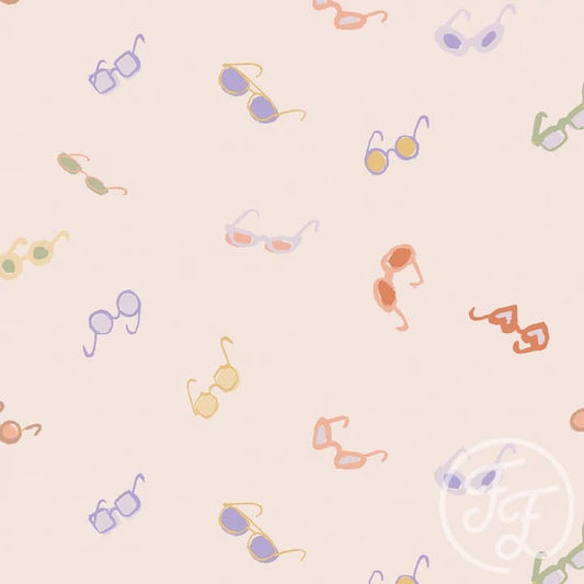 Sunglasses Pink Organic Jersey Knit