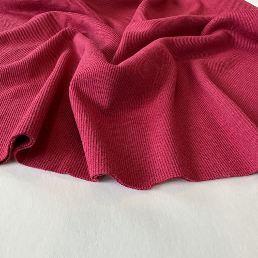 Raspberry Ribbing 2x2 Bamboo Cotton