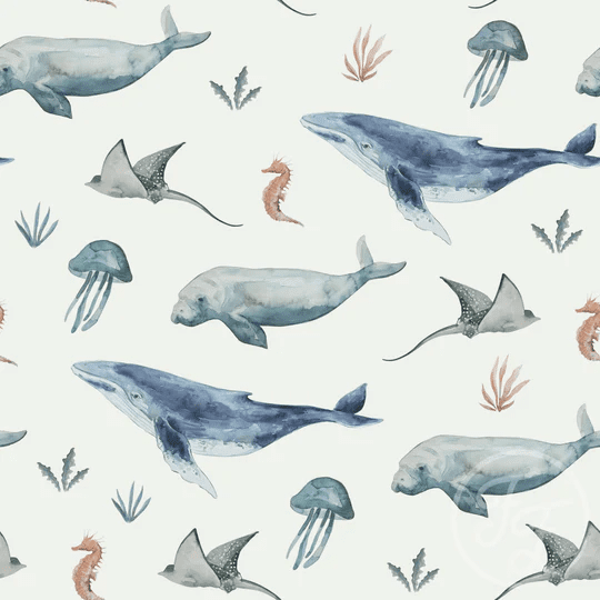 Deep Sea Life White