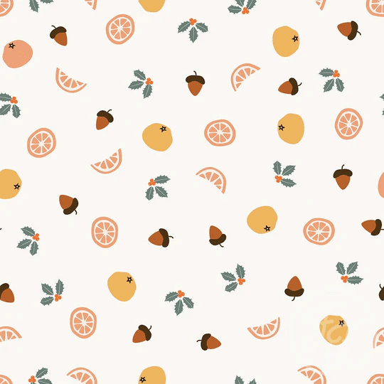 Christmas Nuts And Fruits