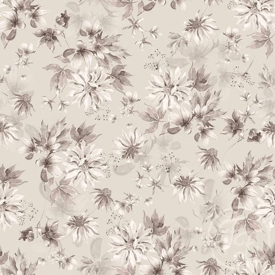Winter Botanical Light Green