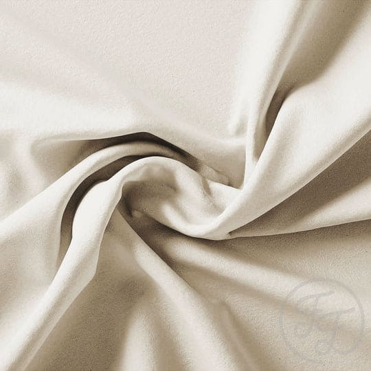 Pearled White Uni French Terry