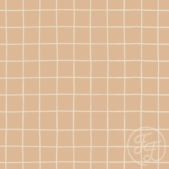 Checked Warm Caramel