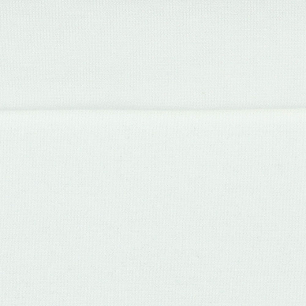 Ecru Cotton Oeko-Tex Rib Knit