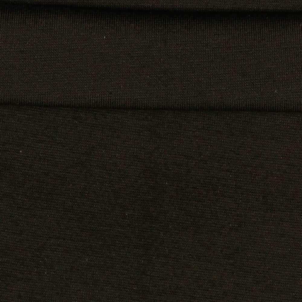 Chestnut Cotton Oeko-Tex Rib Knit