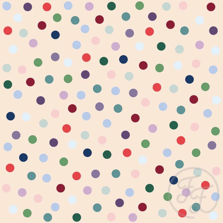 Polka Dot In Misty Rose