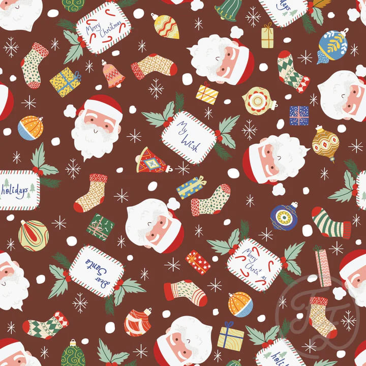 Santa Claus In Deep Coffee