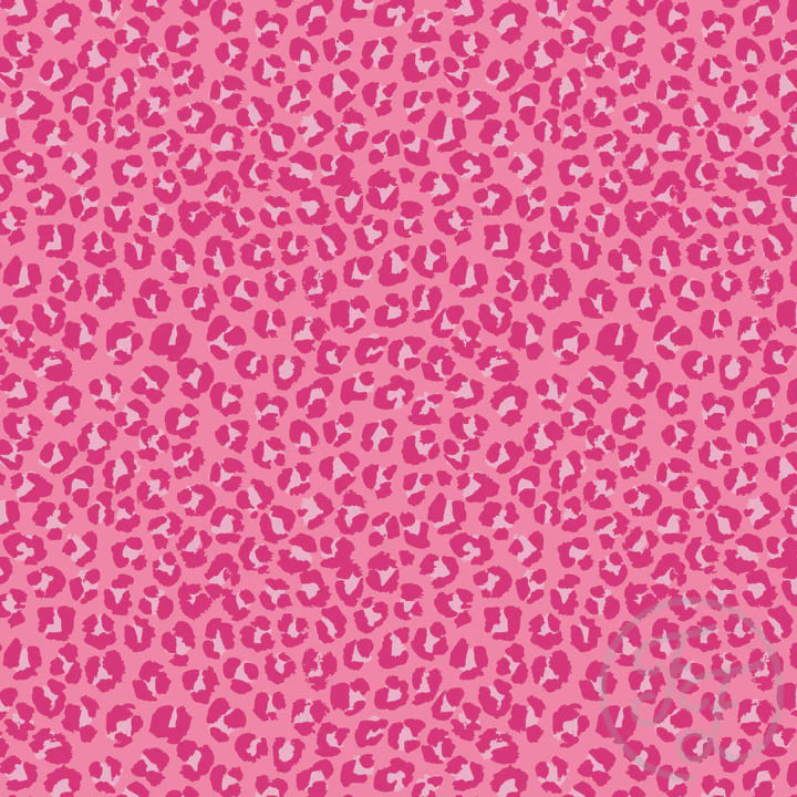 Leopard Spots Pink Small