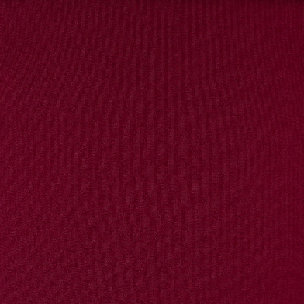 Berry Cotton Oeko-Tex Rib Knit