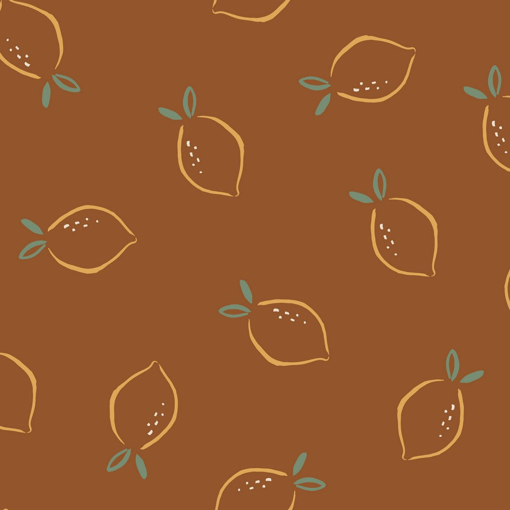 French Terry Fruit - Hazel, GOTS Certified Organic