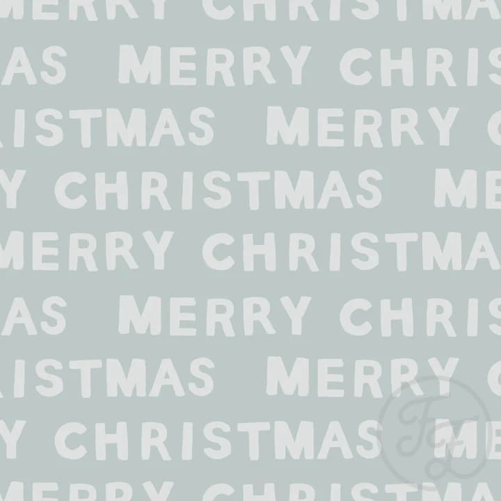 Merry Christmas Blue