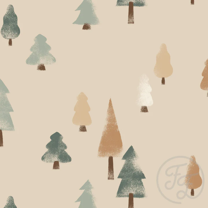 Winter Forest Green Beige