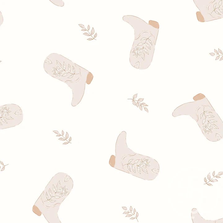 My Cowboy Boots Off White