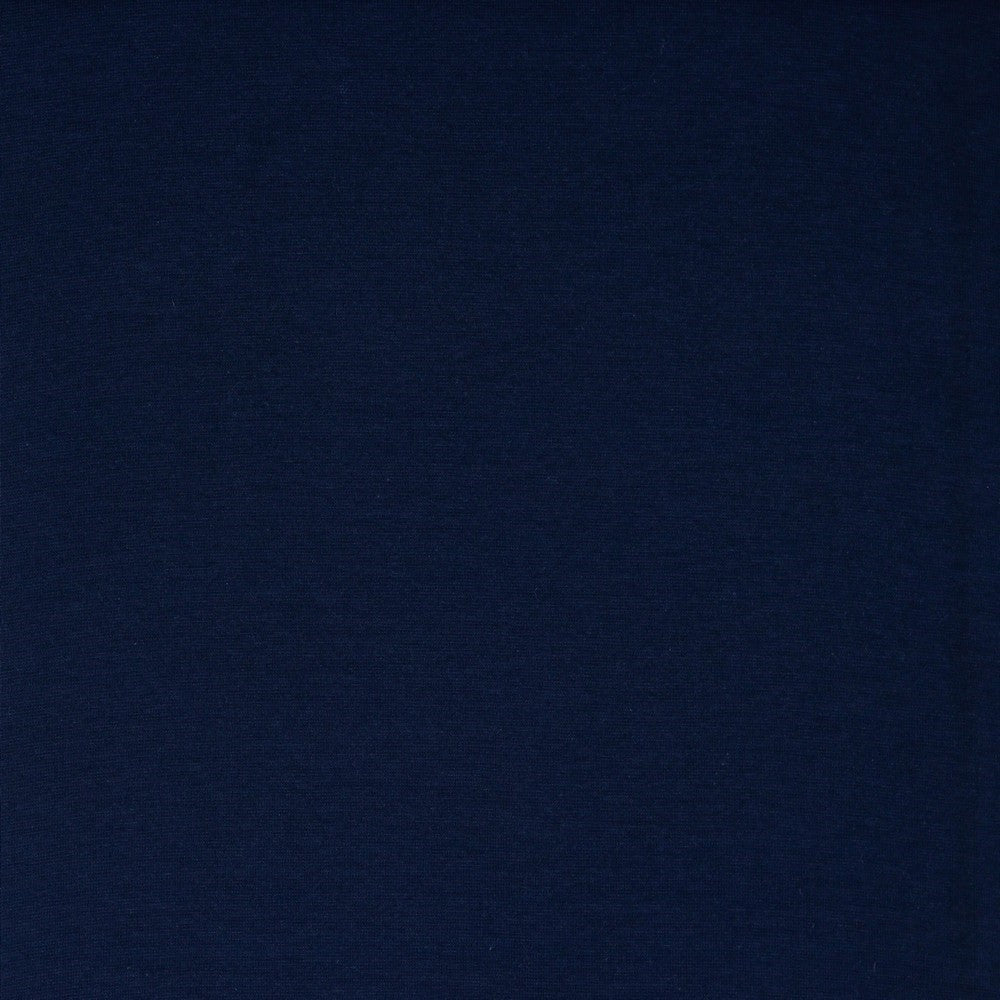 Navy Cotton Oeko-Tex Rib Knit