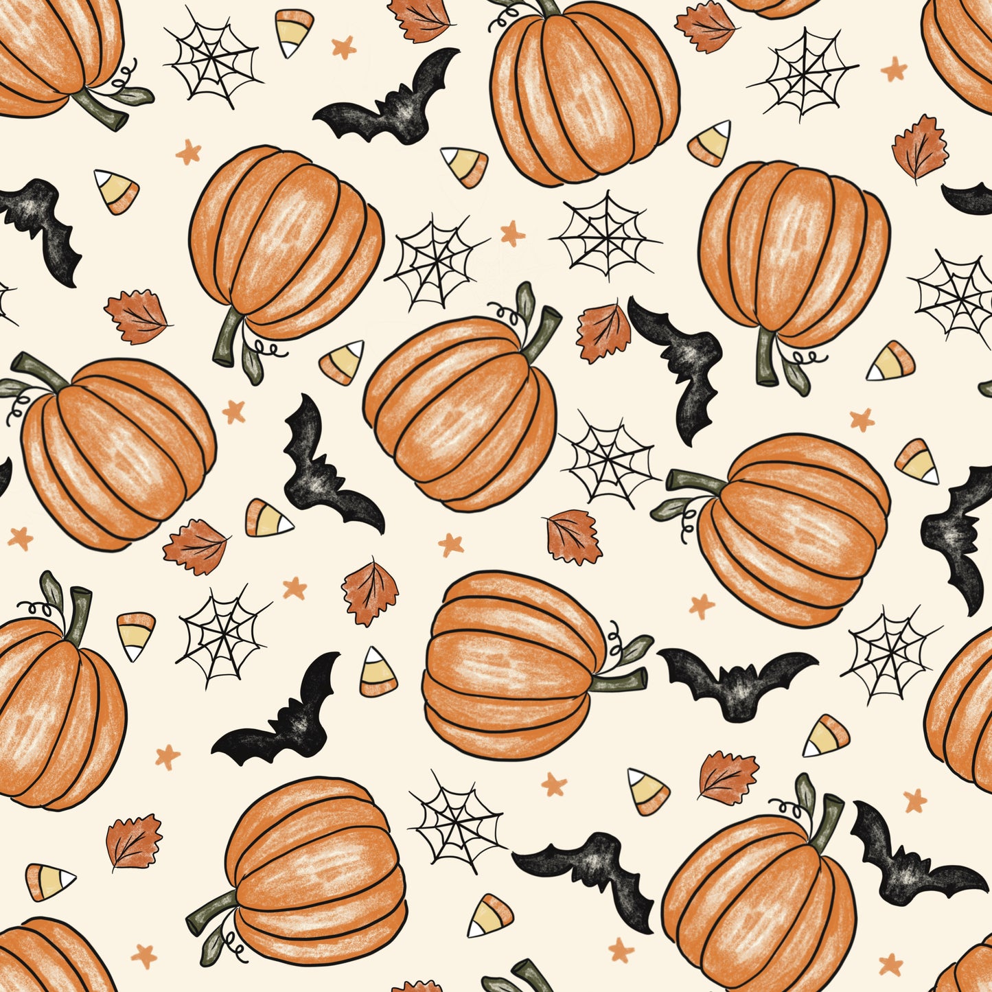 In Stock Bats And Pumpkins Sweat Fleece
