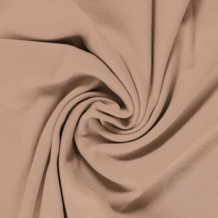 Light Taupe Uni Baby Rib