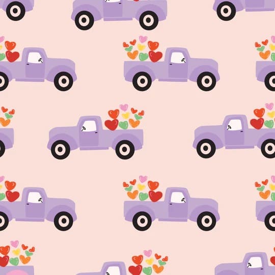 Truckload Of Love In Misty Rose