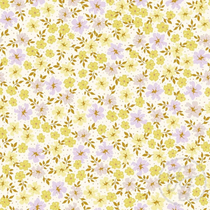 Suzanne Flowers Yellow & Llila