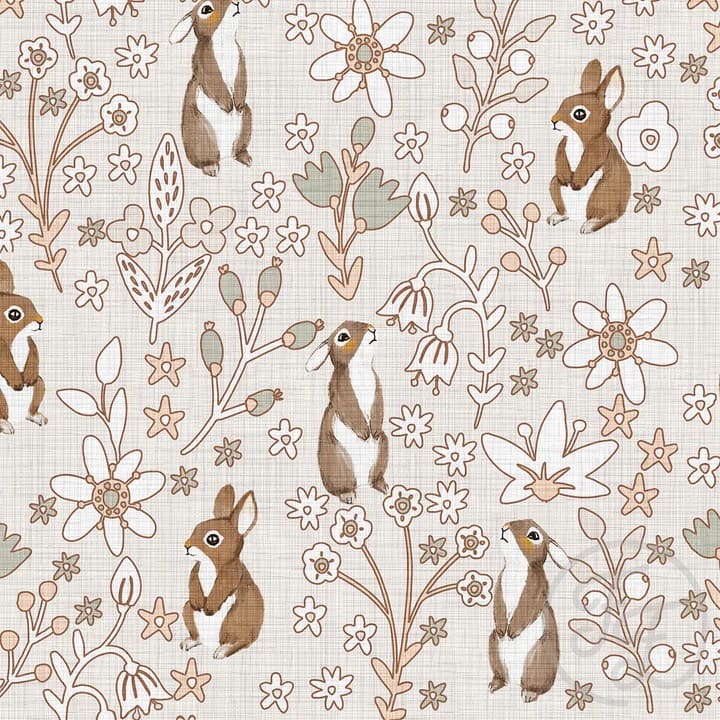 Flowers And Bunnies