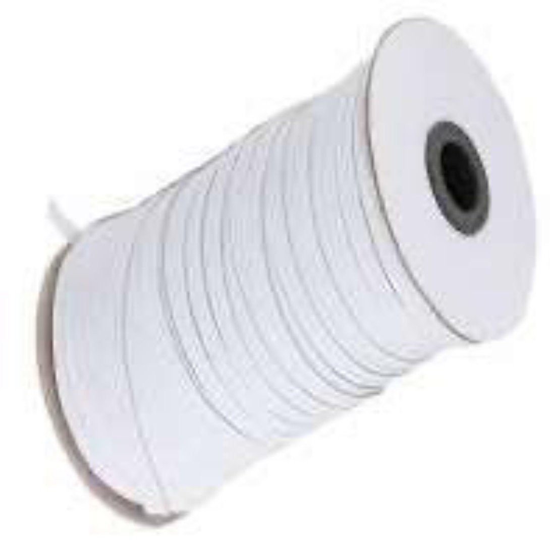 6mm Elastic for Masks, 1/4" Flat Elastic - Elastic - Bibs And Boots Fabric