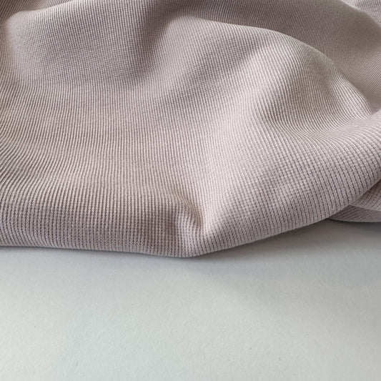 Lavender Ribbing 2x2 Bamboo Cotton