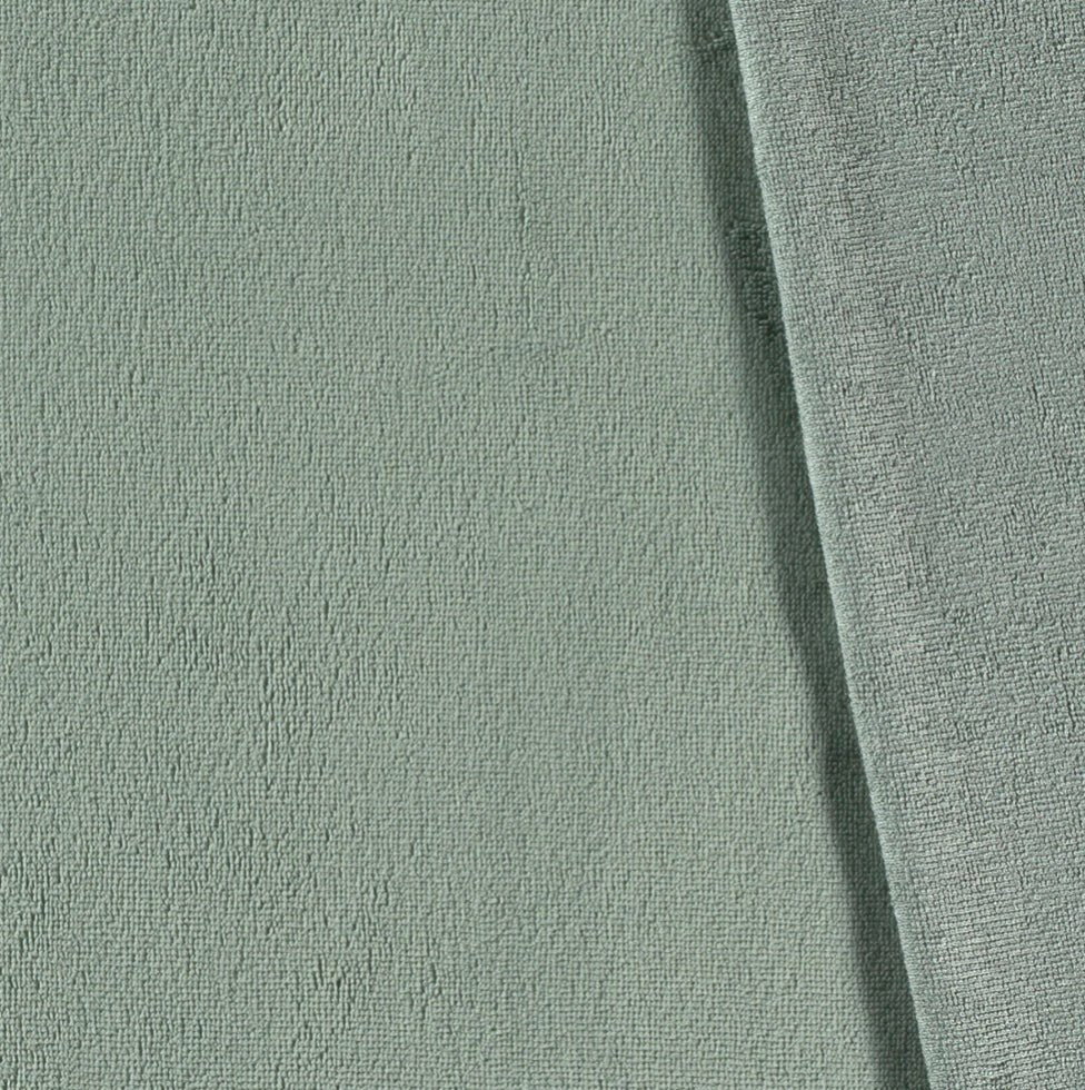 Bamboo Towel Terry - Dark Mint - Fabric - Bibs And Boots Fabric